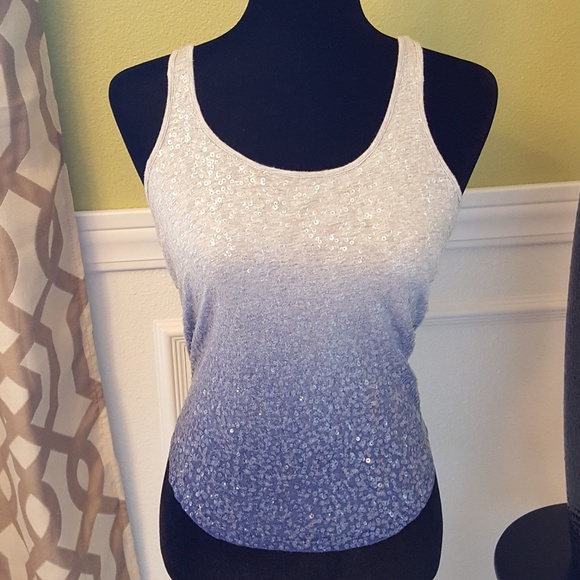 Tops - Express Sequin Tank Top